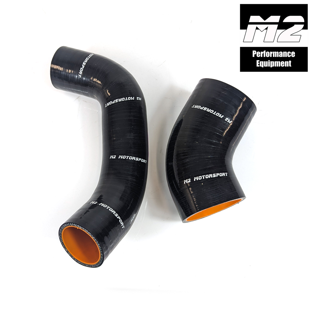 M2-SIH-FOR049BK / FORD FOCUS RS MK2 SILICONE AIRBOX HOSES - BLACK | M2 MOTORSPORT