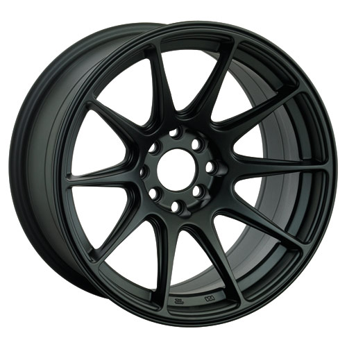 XR527-1782-4FB / XXR 527  17 X 8.25 - ET25 - 5 X 100 + 114.3 PCD  - FLAT MATT BLACK