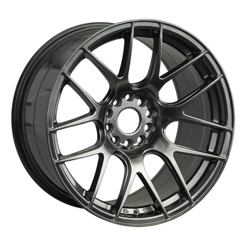 XR530-1887-3CB2 / XXR 530 18 X 8.75 - ET33 - 5 X 100+114.3 - CHROME BLACK