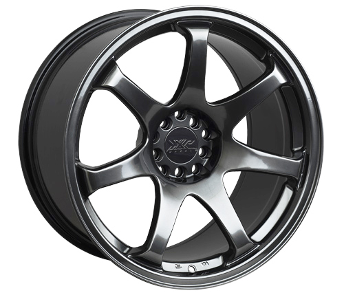 XR551-1887-2CB / XXR 551 18 X 8.75 - ET36 - 5 X 100+114.3 - CHROME BLACK