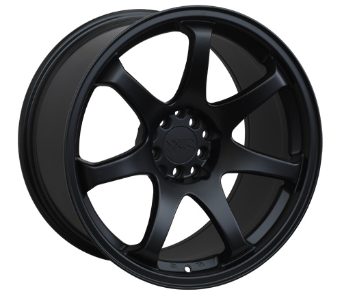 XR551-1782-2FB / XXR 551  17 X 8.25 - ET36 - 5 X 100+114.3 - FLAT MATT BLACK