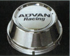 AD-Z8061 / ADVAN RACING SILVER CENTRE CAP HIGH TYPE