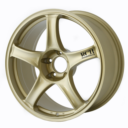 ADRC2-Z6335 / ADVAN RACING RCII 18x8.5 - ET31 - 114.3x5 PCD - GOLD