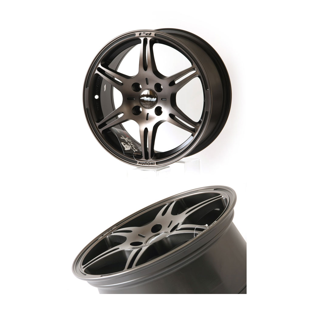 BC-F911570-2BZB / BUDDY CLUB  F91 15 X 7 - ET35 - 100 X 4 - BRONZE BLACK