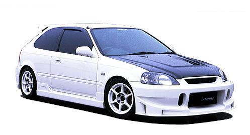 BC06-HDEK0C / BUDDY CLUB CARBON HOOD FOR CIVIC EK4 96-98