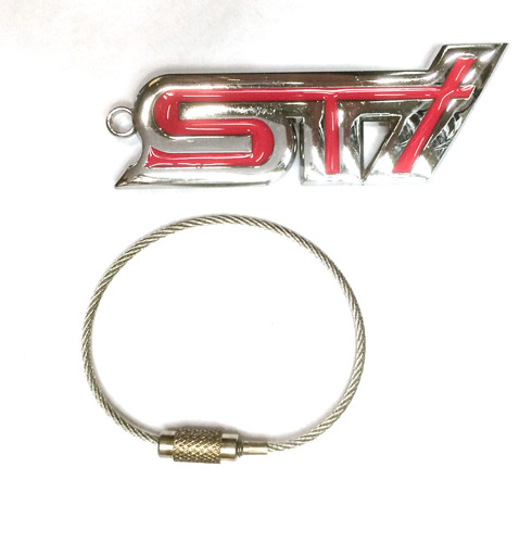 HO-B068-2 / STI KEY FOB CHROME IMPREZA