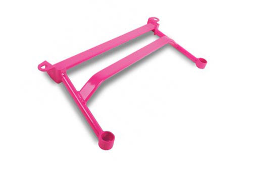 M2-06-02AP / FRONT MEMBER BRACE 01-07 WRX STI - IN PINK | M2 MOTORSPORT