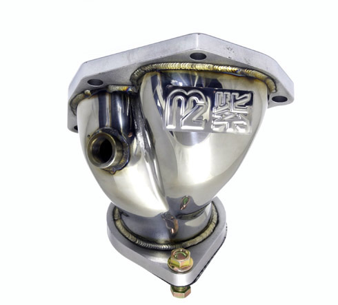 M2-146145-01 / TURBO ELBOW FOR EVO  7 8 9 - LOST WAX CAST - STRONG AND DEPENDABLE