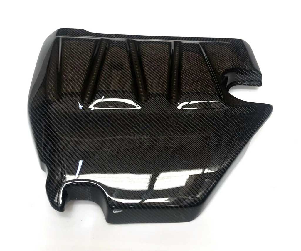 M2-5CCMB06F03 / MITSUBISHI CARBON FIBRE ENGINE COVER EVO10 