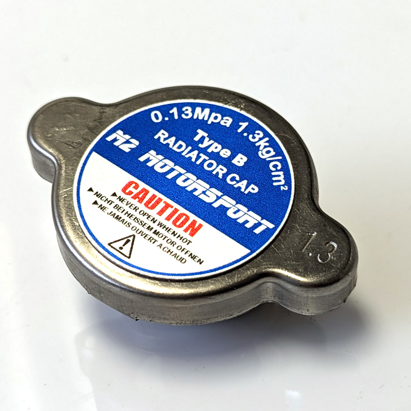 M2-ARC-2 / M2 RADIATOR CAP SPARE - FITS M2 ALLOY RADIATORS | M2 MOTORSPORT