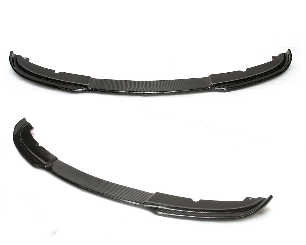 M2-BME92OEHMFLC / BMW E92 93 2007-2009 OEM HAMANN STYLE FRONT BUMPER CARBON FIBRE SPLITTER 