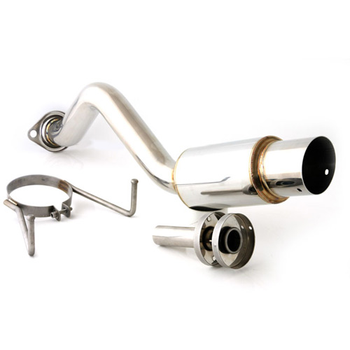 M2-HD-EGEK-RB / M2 MOTORSPORT EG EK REAR MUFFLER JDM 100MM SLASH CUT