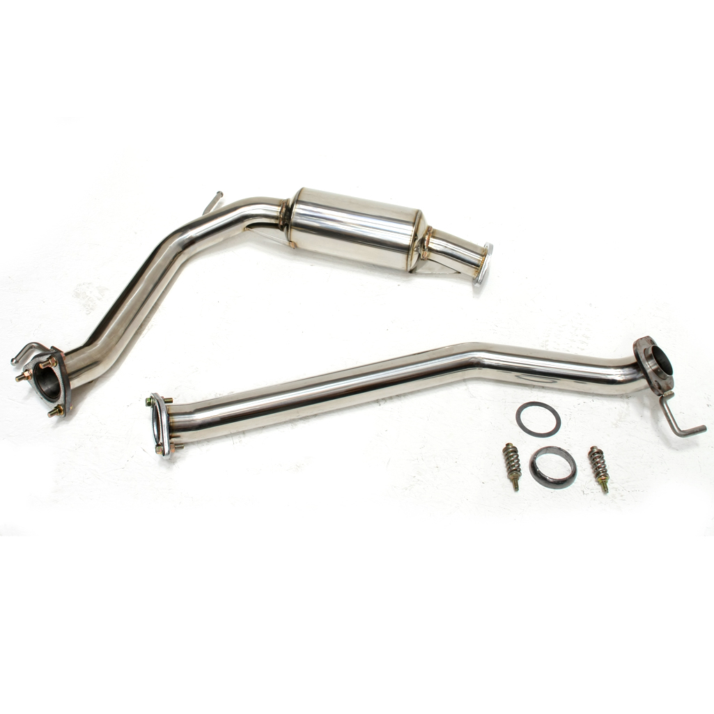 M2-MHD-FN2-H / CIVIC FN2 TYPE R STAINLESS STEEL  FRONT PIPE AND RESONATOR |  M2 MOTORSPORT