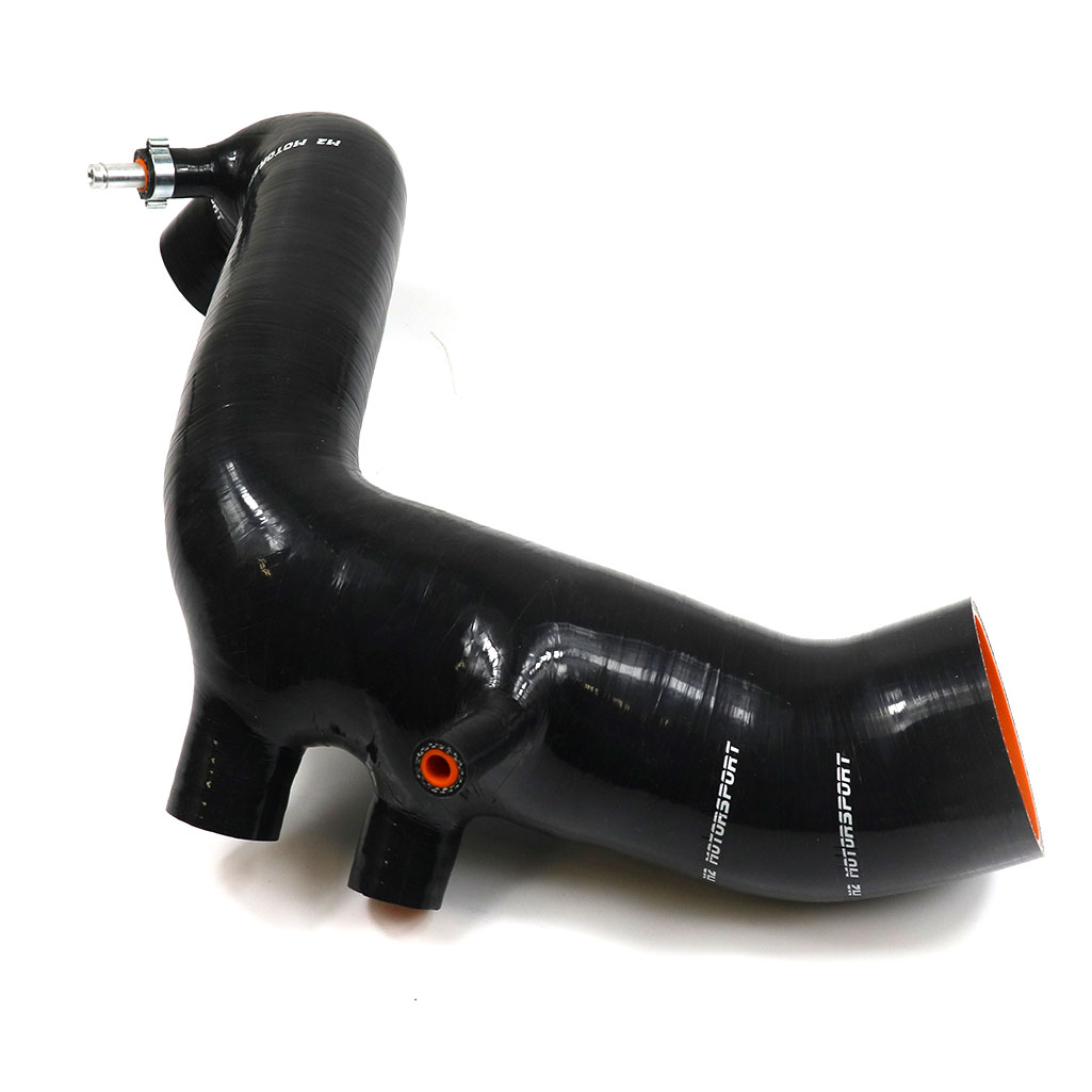 M2-SIH-VW009BK / SILICONE BOOST TURBO INTAKE HOSE PIPE FOR AUDI TT 8N MK1 1.8T AWU AWD AVC 98-06