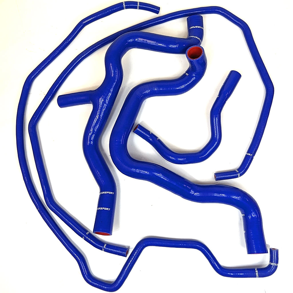 M2-SRH-FOR001BL / COOLANT HOSE KIT FOR FOCUS RS MK2 - BLUE | M2 MOTORSPORT