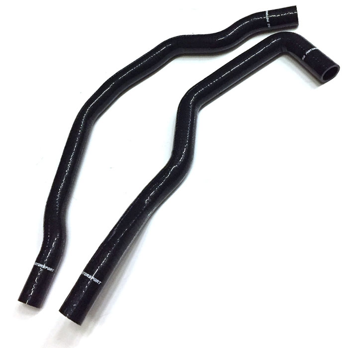 M2-SRH-HON06BK / HONDA S2000 RADIATOR SILICONE HOSES - BLACK | M2 MOTORSPORT