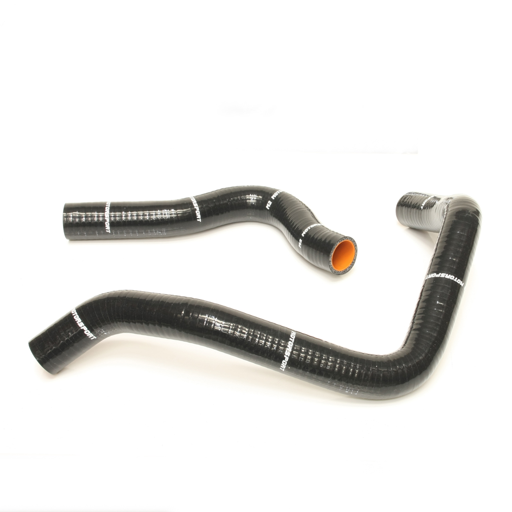 M2-SRH-HON18BK / HONDA DEL SOL EG6 B16A BLACK RADIATOR HOSES 92-95 |  M2 MOTORSPORT