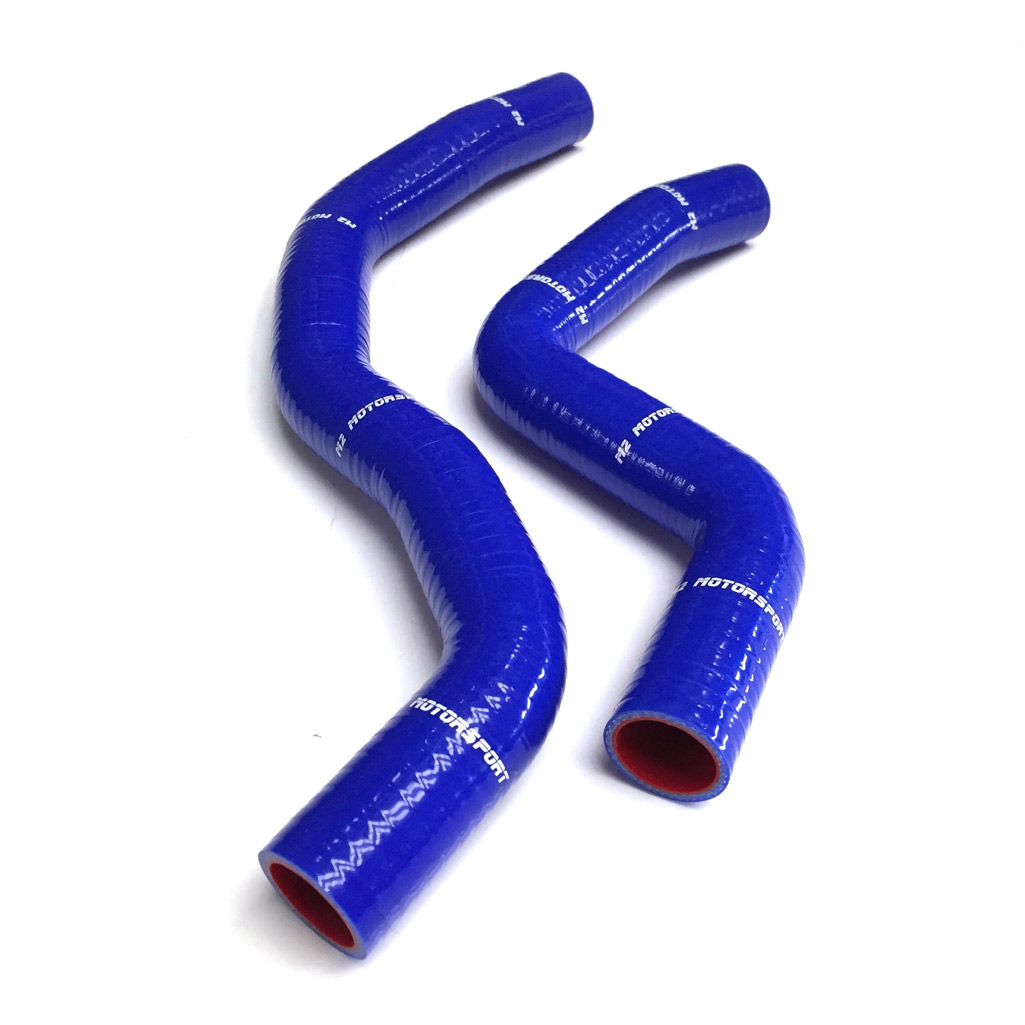 M2-SRH-MIT05BL / MITSUBISHI EVO 9 SILICONE RADIATOR HOSES  BLUE|  M2 MOTORSPORT