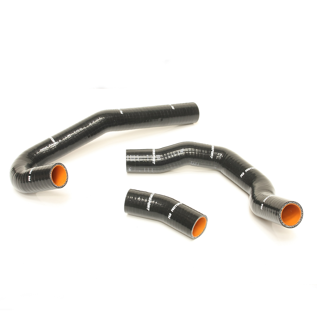 M2-SRH-NIS01BK / NISSAN S13  CA18DET - BLACK - RADIATOR HOSES 89-93 BLACK  |  M2 MOTORSPORT