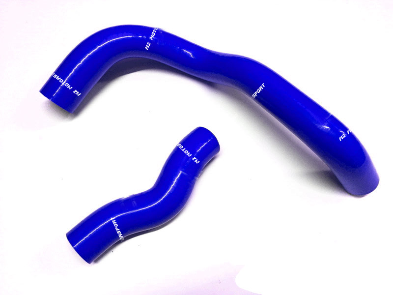 M2-SRH-NIS21BL / NISSAN R32-33-34GTR RAD HOSES 86-00 BLUE  | M2 MOTORSPORT  | M2 MOTORSPORT