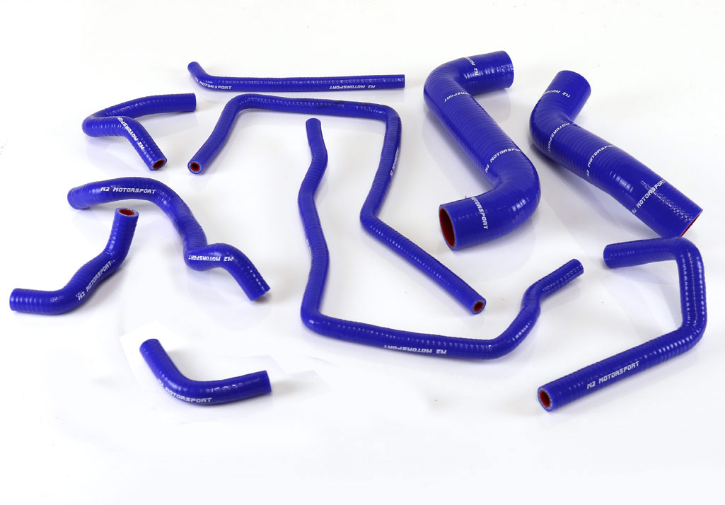 M2-SRH-SUB04BL / SUBARU IMPREZA GDA GDB NEW AGE  BLUE SILICONE HOSES SET (01 - 05) | M2 MOTORSPORT