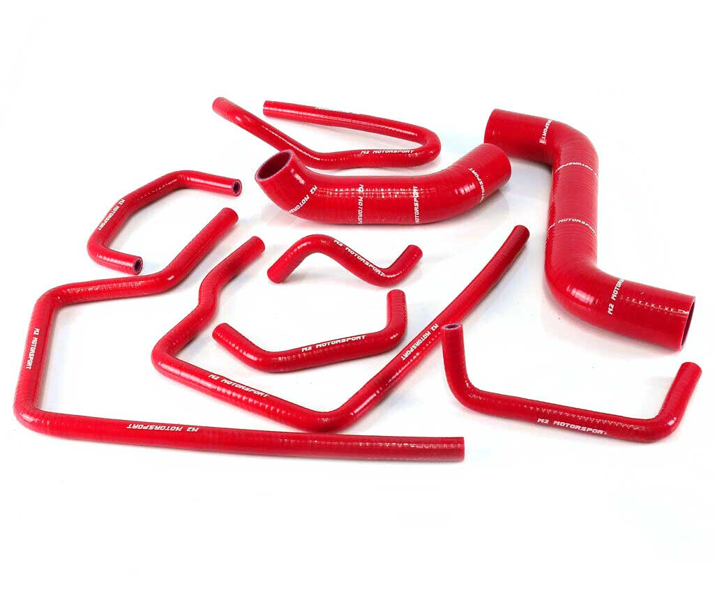 M2-SRH-SUB07RD / SUBARU IMPREZA GDA GDB  01 - 09 RED SILICONE HOSES STi WRX