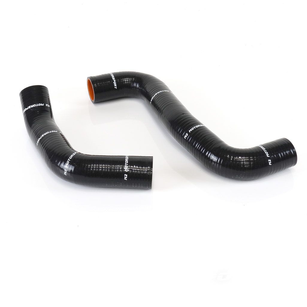 M2-SRH-SUB08BK / SUBARU IMPREZA WRX  08 - 15 BLACK SILICONE RADIATOR  HOSES STi WRX