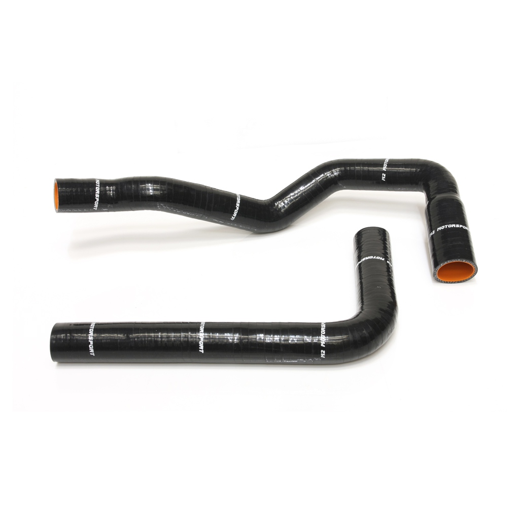 M2-SRH-TOY02BK / TOYOTA SUPRA 2JZ JZA80  RADIATOR HOSES 93-98 - BLACK | M2 MOTORSPORT