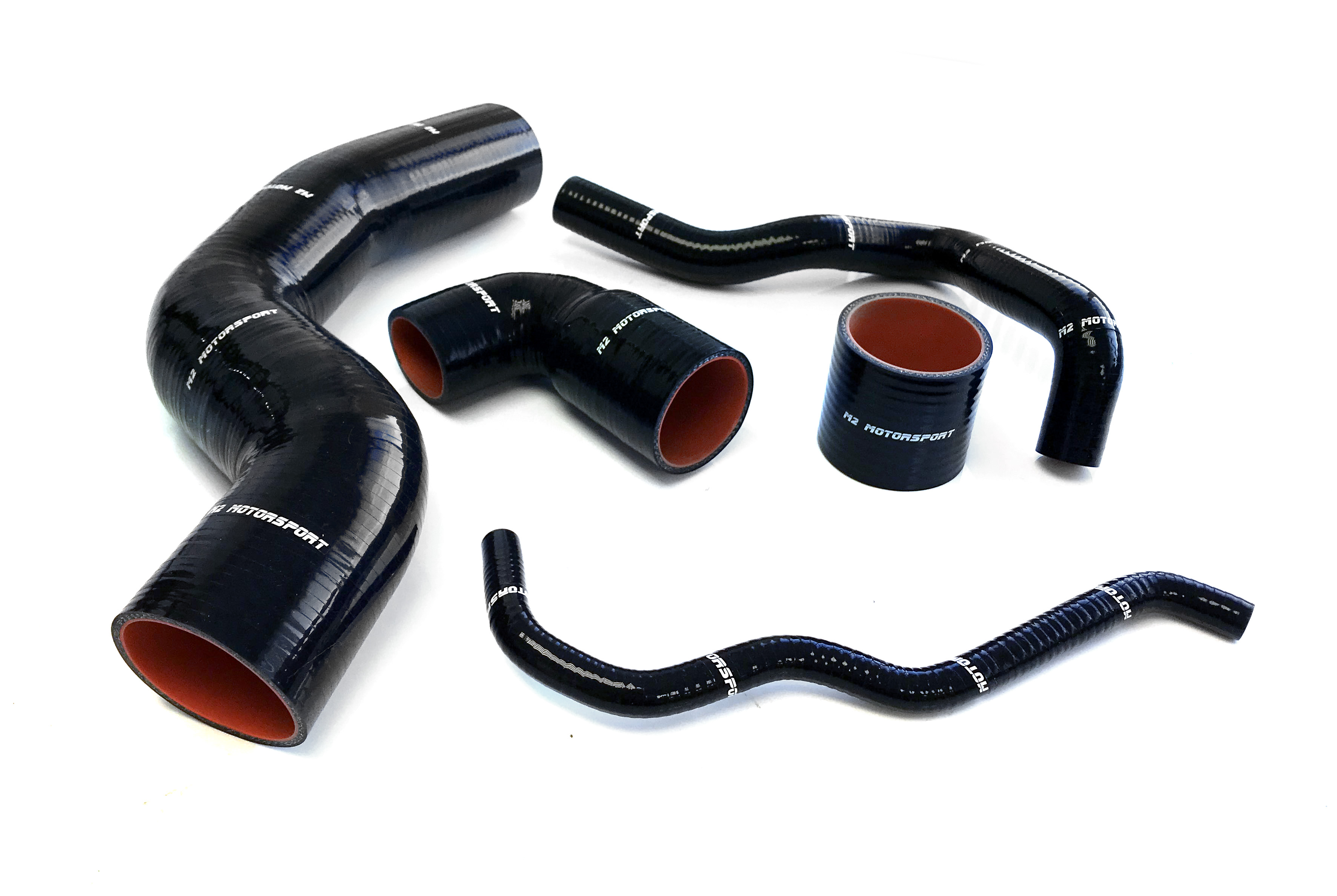 M2-STH-VWT01BK / VW GOLF MK4 1.8T 20v GTI K03 TURBO BOOST HOSES  - BLACK  | M2 MOTORSPORT