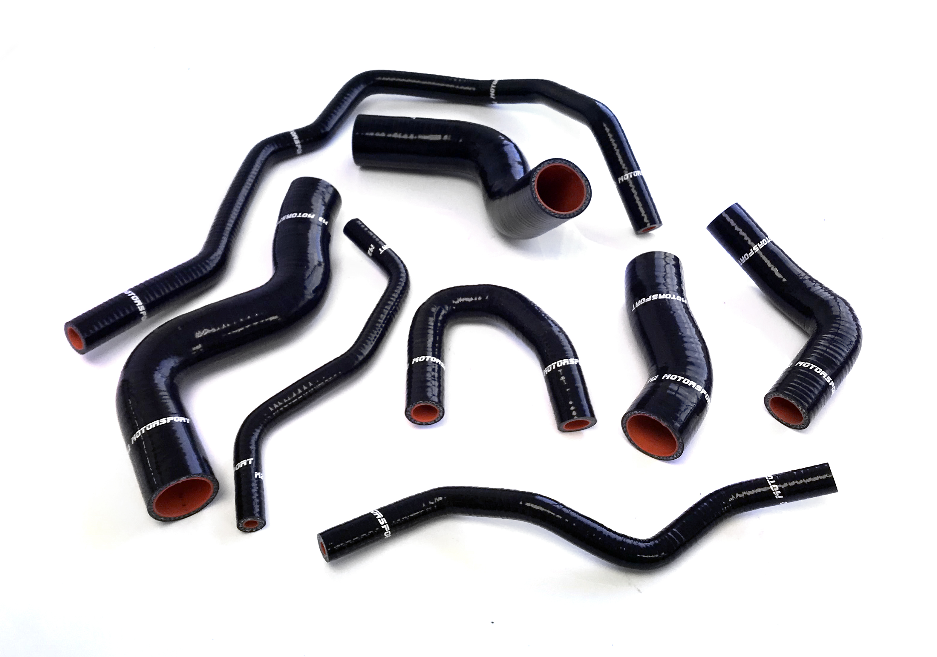 M2-STH-VWT02BK / VW GOLF MK5 2.0 GTI SILICONE 8 HOSE KIT - BLACK  | M2 MOTORSPORT