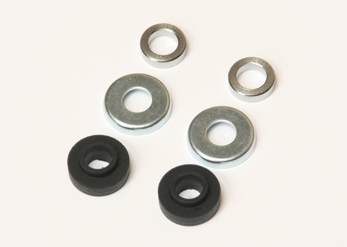 SP014A / ROCKER COVER WASHER KIT - CHROME - A SERIES ENGINE