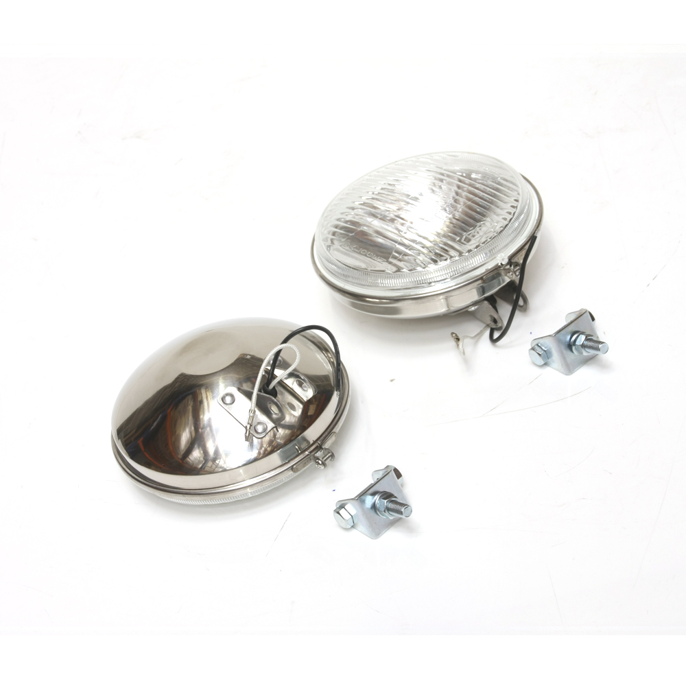 SP090S / PREMIUM STAINLESS STEEL FOG LAMPS - 12 VOLT