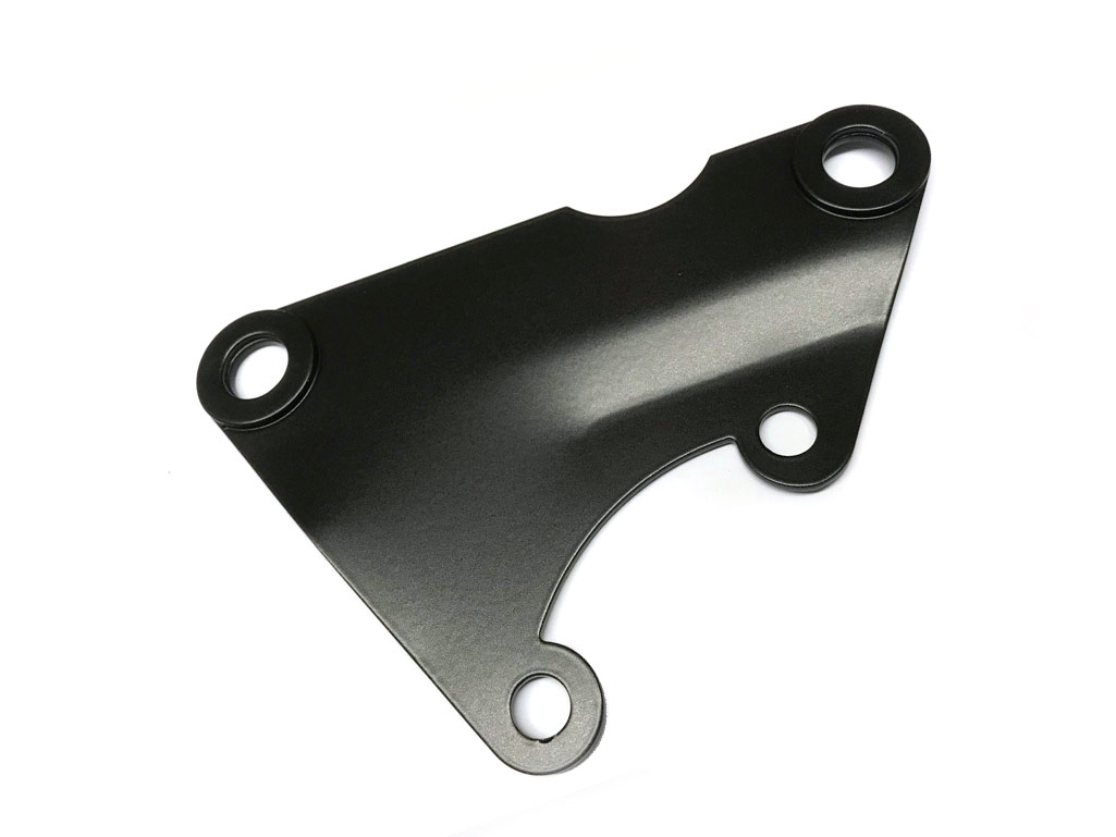 SP628-B / COOPER S TOP RADIATOR BRACKET POWDER COATED BLACK STEEL