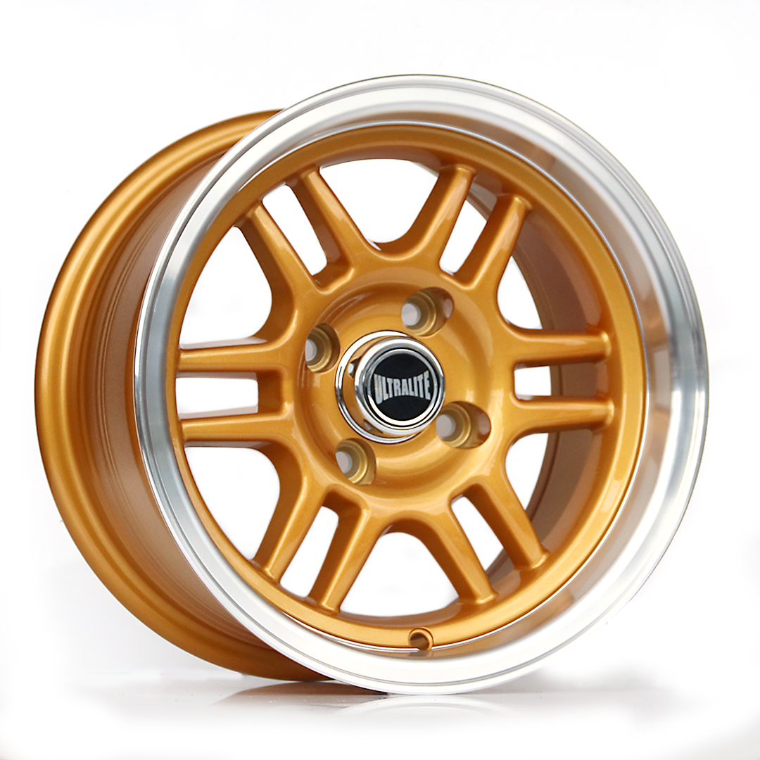 SPEN-1GL / ULTRALITE 13 x 7 INCH  - ET2  - 101.6 x 4 PCD - GOLD POLISH LIP - VERSION 2