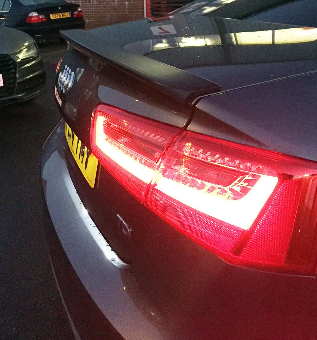 TK002-A6C714OEM / AUDI A6 C7 14-ON OEM TRUNK SPOILER - REPLICA