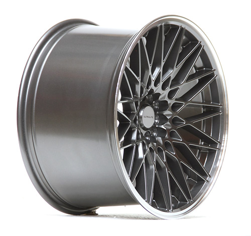 UL02-1815-1GM / ULTRALITE 02 - 18 x 10.5 INCH - ET40  - 100+112x5 PCD GUN  GREY - POLISHED RIM