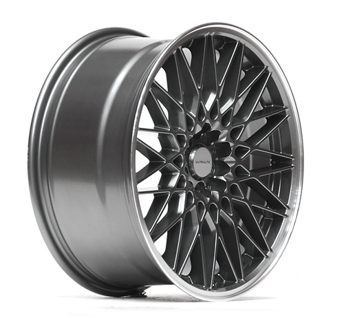 UL02-1885-1GM / ULTRALITE 02 -  18 x 8.5 INCH - ET38  - 100+112x5 PCD GUN GREY - POLISHED RIM