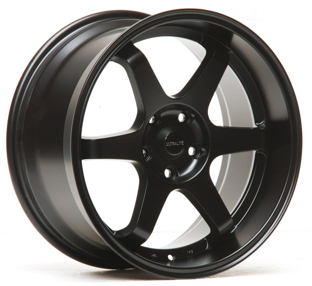 UL37-1890-1FB / ULTRALITE UL37 18x9 - ET35 - 114.3x5 PCD - MATT BLACK