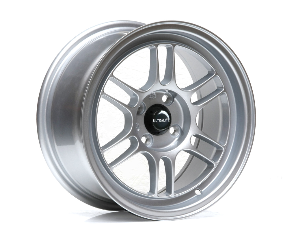 ULF1-1575-1GS / ULTRALITE F1 - 15 x 7.5 INCH - ET30 - 100 x 4 PCD - GLOSS SILVER