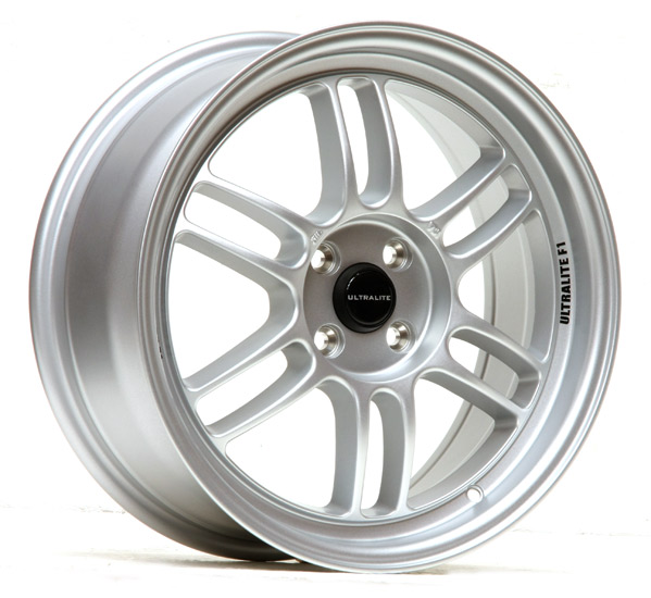 ULF1-1775-1FS / ULTRALITE F1 17x7.5 INCH - ET42 - 4x100 PCD - MATT SILVER