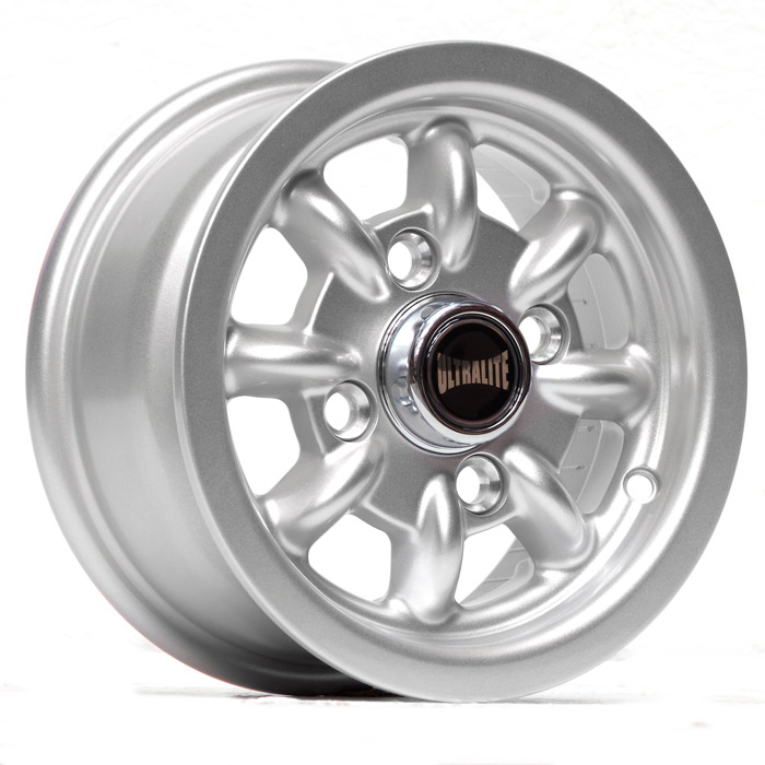 ULML6S / ULTRALITE RALLY  10 x 4.5 INCH  - ET34 101.6 x 4    SILVER METALLIC