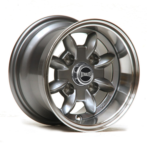 ULML7-3A / ULTRALITE  CLASSIC MINI - 10 X 6J - ET-3 - GUNMETAL + POLISHED RIM