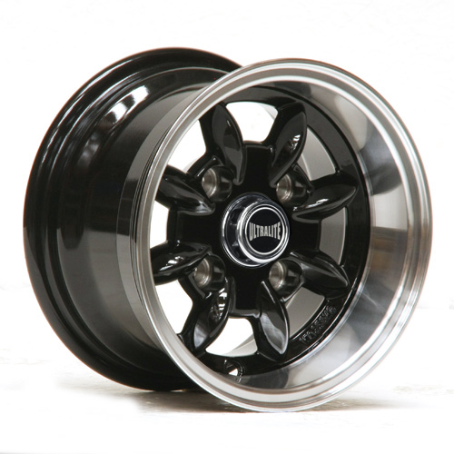 ULML7-3B / ULTRALITE  CLASSIC MINI - 10 X 6J - ET-3 - GLOSS BLACK + POLISHED RIM