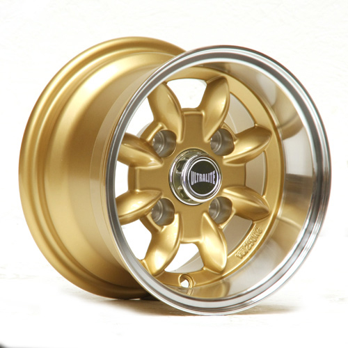 ULML7-3G / ULTRALITE  CLASSIC MINI - 10 X 6J - ET-3 - GOLD +POLISHED RIM