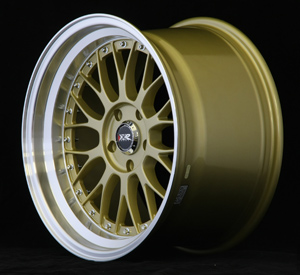 XR521-1885-3GL / XXR 521  18 x 8.5 INCH  ET20  5 x 114.3 PCD-  GOLD POLISHED RIM