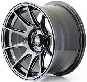 XR527-1582-2CB2 / XXR 527  15 X 8.25 - ET0 - 4 X 100+108 PCD  - BLACK CHROME