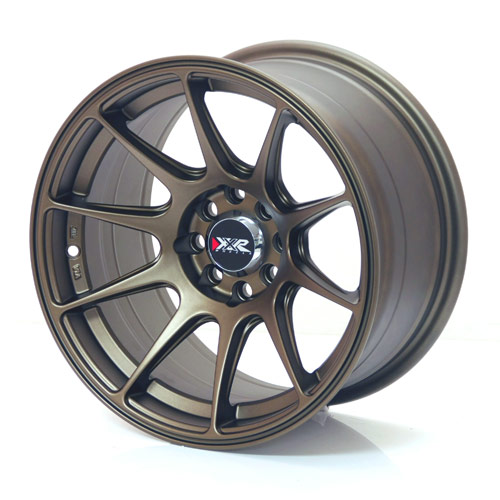 XR527-1582-2BZ / XXR 527 15 X 8.25 - ET0 - 4 X 100+108 PCD  - FLAT MATT BRONZE