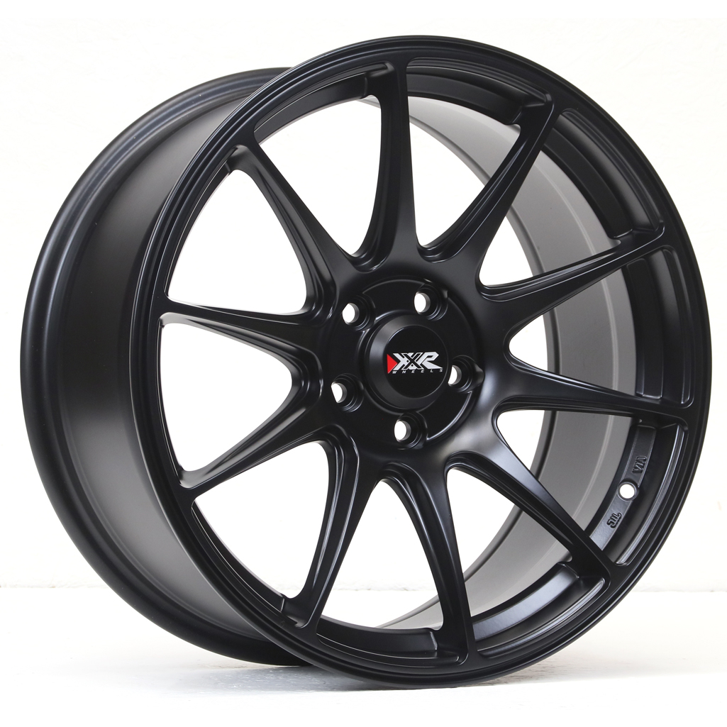 XR527-1885-2FB / XXR 527 18 X 8.5 - ET38 - 5 X 108 PCD  - ALLOY WHEELS FOR FORD FOCUS FLAT MATT BLACK