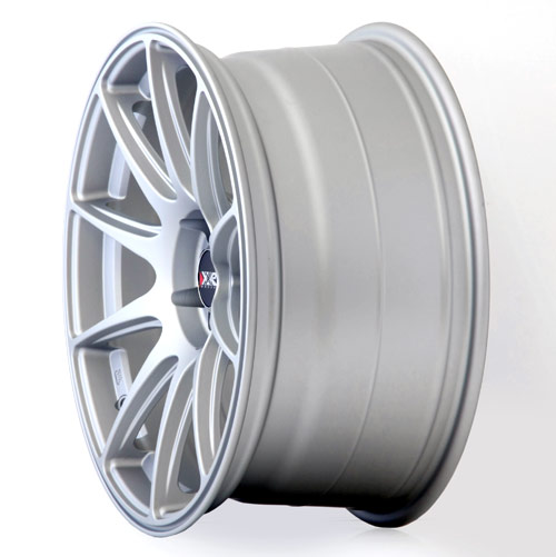 XR527-1887-3FS / XXR 527  18 X 8.75 - ET20 - 5 X 114.3 + 100 PCD  - FLAT MATT SILVER