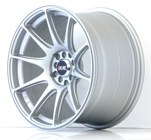 XR527-1897-4FS / XXR 527  18 X 9.75 - ET20 - 5 X 100 + 112 PCD  - FLAT MATT SILVER